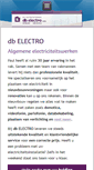 Mobile Screenshot of db-electro.be